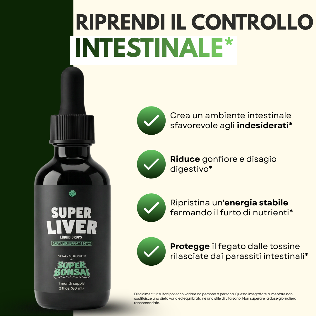 Super Detox – Parassiti, Fegato, Colon